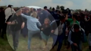 Hungarian Camerawoman Who Kicked Refugees: 'I'm Not a Heartless, Child-Kicking Racist'
